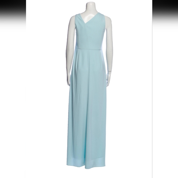 Harlston Heritage Sleeveless Assymetric -Neck Evening Gown w/Flowy Drape size 8 - Picture 13 of 13